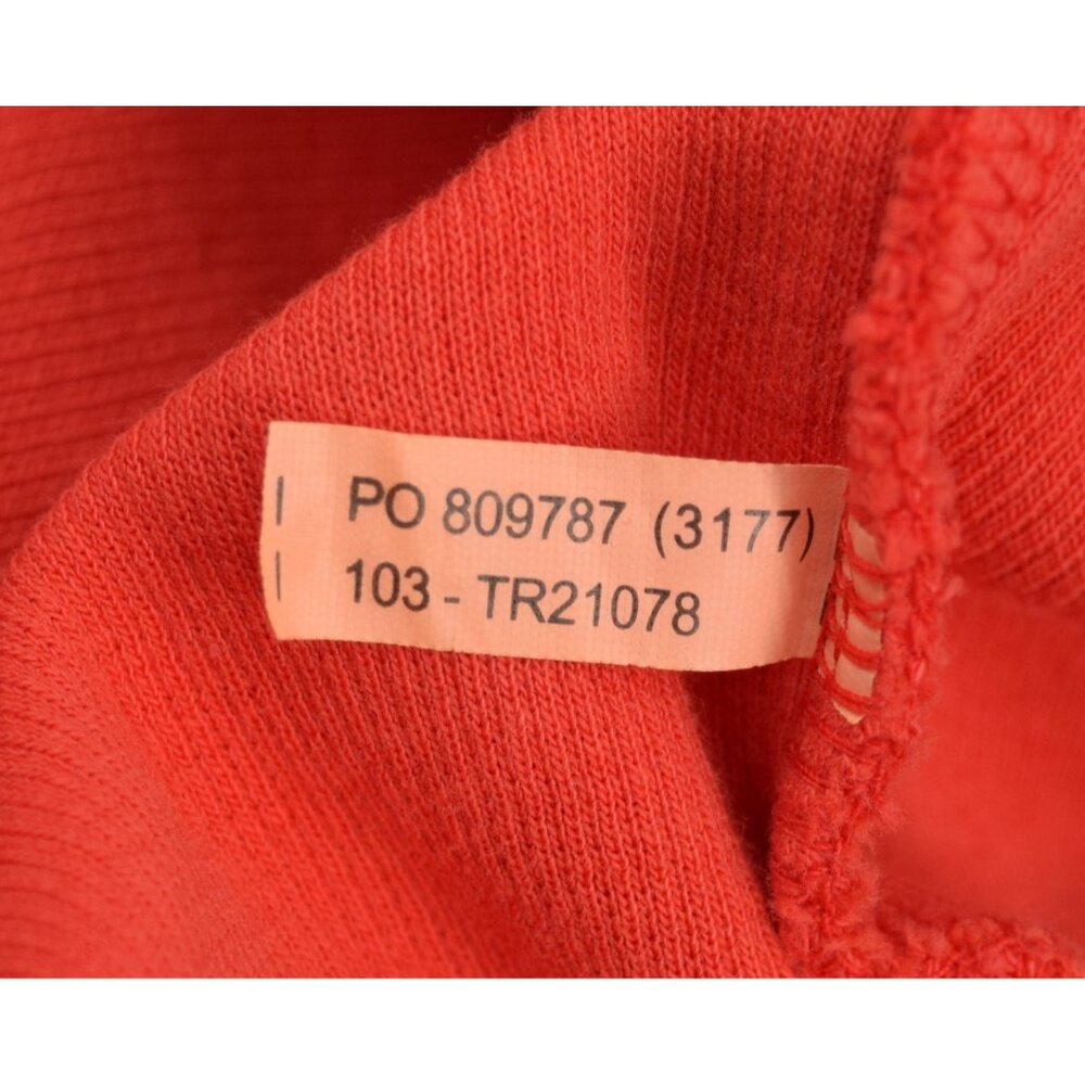 Tommy Bahama Aruba Relax Red 1/4 Zip Long Sleeve Pullover Cotton Sweater Men's L - Picture 9 of 11